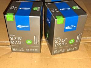 lot 1076 image: Lot of (2) Schwalbe 650B 27.5 Bike Tubes