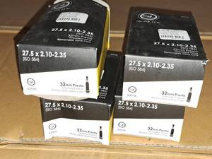 lot 1084 image: Lot of (4) Sunlite Bike Tubes 27.5x2.10-2.35