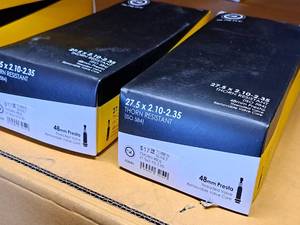 lot 1099 image: Lot of (2) Sunlite Thorn Resistent Bike Tubes 27.5x2.10-2.35