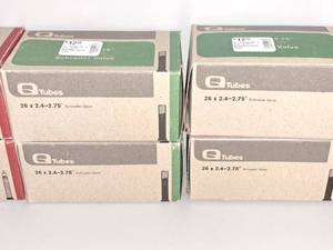 lot 1142 image: Lot of (4) Q Tubes Bike Tubes 26x2.4-2.75