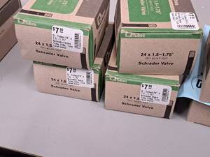 lot 1194 image: Lot of (4) Q Tubes Bike Tubes 24x1.5-1.75
