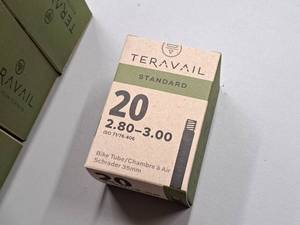 lot 1206 image: Lot of (1) Teravail Standard Bike Tube 20x2.80-3.00
