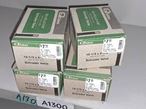 lot 1219 image: Lot of (4) Q Tubes Bike Tubes 12x12-2-14