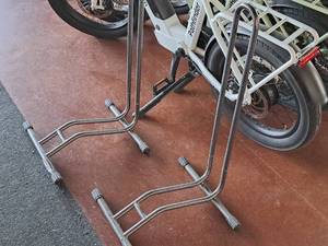 lot 168A image: Lot of (2) Single Bike Bike Stand
