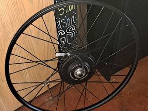 lot 166 image: Emotion 26 48V Rear Hub Motor and Wheel Assembly