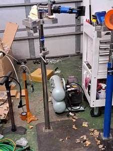 lot 163 image: Park Tool PRS-3.2  RPP-1 Bike Stand  Repair Station
