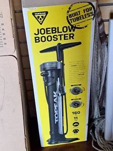 lot 173 image: Topeak Joeblow Booster Tire Inflator (in original box)