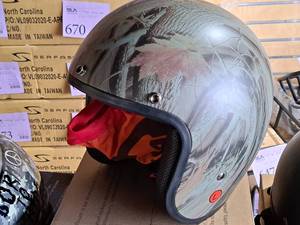 lot 202 image: Vega Helmet X-380 Size Large Motorcycle Helmet (in box)
