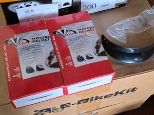 lot 205 image: Lot of (2) Vega Helmet Half Size Helmet Bags