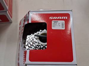lot 1263 image: Lot of (1) Sram PG950 9-speed 11-28T Cassette