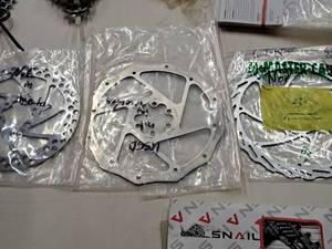 lot 1267 image: Lot of (3) Misc. Bicycle Disc Brake Rotors