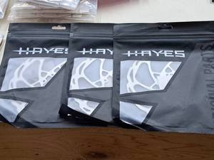 lot 1275 image: Lot of (2) Hayes Magura 180mm D-Series Disc Rotor