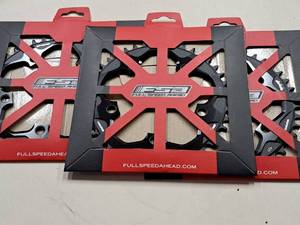 lot 1274 image: Lot of (3) Full Speed Ahead WA669A Single Megatooth 110x42T 1x11 Chainring