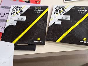 lot 1277 image: Lot of (2) Hayes Magura 160mm Disc Rotor