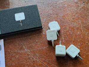lot 1616 image: Lot of (5) Square Point of Sale Credit Card Swipe Reader (Plug -In)
