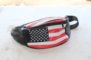 lot 639 image: American Flag theme Waist Pack