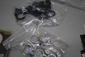 lot 842 image: Lot of (10) Assorted Seatpost Clamps