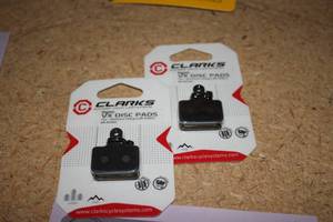 lot 1247 image: Lot of (2) Clarks VX Organic Disc Pads