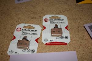 lot 1250 image: Lot of (2) Clarks VRX Organic Disc Pads