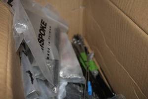 lot 1221 image: Lot of (1 Box) Assorted Bicycle Spokes