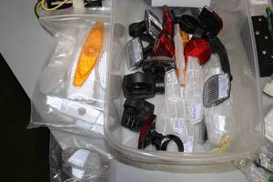 lot 883 image: Lot of  Bike Reflectors