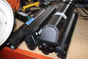lot 1471 image: Lot of (6) Rechargeable Li-ion 36V 10.4 Ah 374.4Wh Batteries (Used)