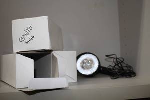 lot 1475 image: Lot of (3) Cemoto Headlights