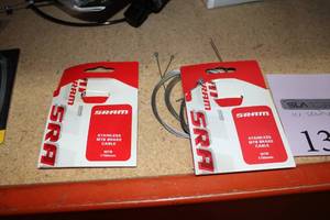 lot 1377 image: Lot of (4) Sram 1750mm MTB Brake Cables