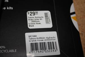lot 1371 image: Lot of (2) Tektro Auriga 2000mm Hydraulic Brake Hose Kits BR7480