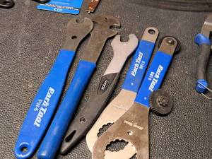 lot 1751 image: Lot of (5) Park Tool Hub Cone Wrenches