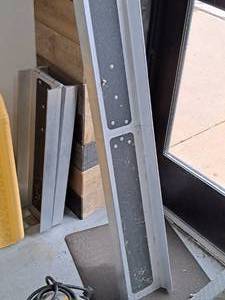 lot 1816 image: Lot of (2) 53 Aluminum Folding Ramps