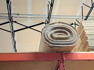 lot 1831 image: Roll of Cardboard Packing
