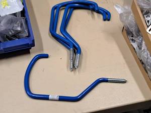 lot 1843 image: Lot of (5) Bike Hooks