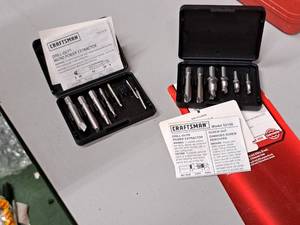 lot 1854 image: Lot of (2) Craftsman Drill-Out Power Extractors