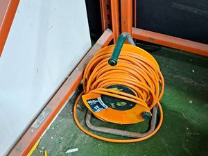 lot 1876 image: Cord Reel with Extension Cord 100