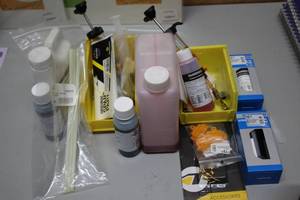 lot 1486 image: Lot of  Misc. Bike Parts and Supplies