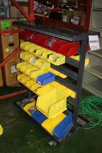 lot 1570 image: rolling Parts Organizer