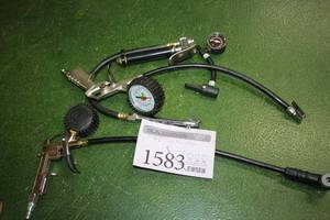 lot 1583 image: Lot of (4) Air Chuck Tire Inflators