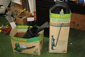 lot 1773 image: Weed Eater Blower with Gutter Attachment (in original box)