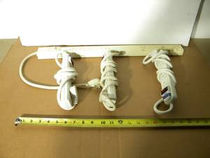 lot 4 image: Lot of 4 Power Strip Surge Protectors