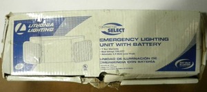 lot 28 image: Lithonia Lighting Contractor Select Emergency Lighting Unit with Battery