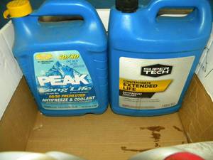 lot 121 image: Huge Assortment of Odoban, Mineral Spirits, Antifreeze, Carpet Shampoo, et..)
