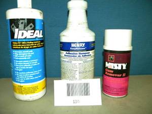 lot 130 image: Ideal Wire Pulling Lubricant  Henry Adhesive Remover  Misty Gum Remover