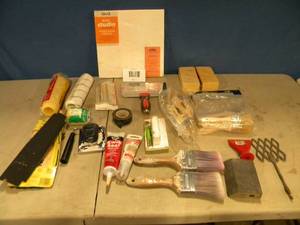 lot 132 image: Assorted Painting Supplies