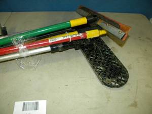Assorted Floor Attachments and Squeegee