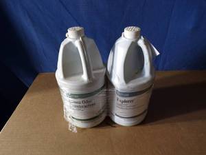 lot 77 image: 2 Hillyard Cleaners (Lemon Odor Counteractant and Explorer)