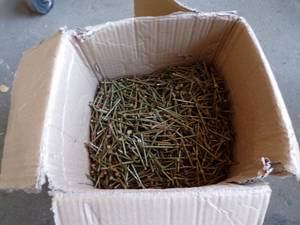lot 127 image: Box Full of 32lb 8 Pennny Coated Snikers
