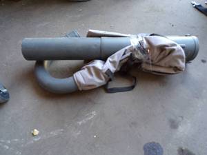 lot 117 image: Leaf Blower Vacuum Hose and Bag (No Blower)