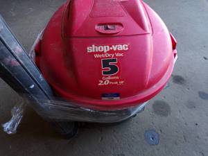 lot 116 image: ShopVac 5 Gallon 2.0 Peak HP (WetDry Vac) - No Hose