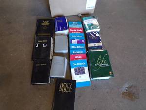 lot 99 image: Miscellaneous Lot of Bibles